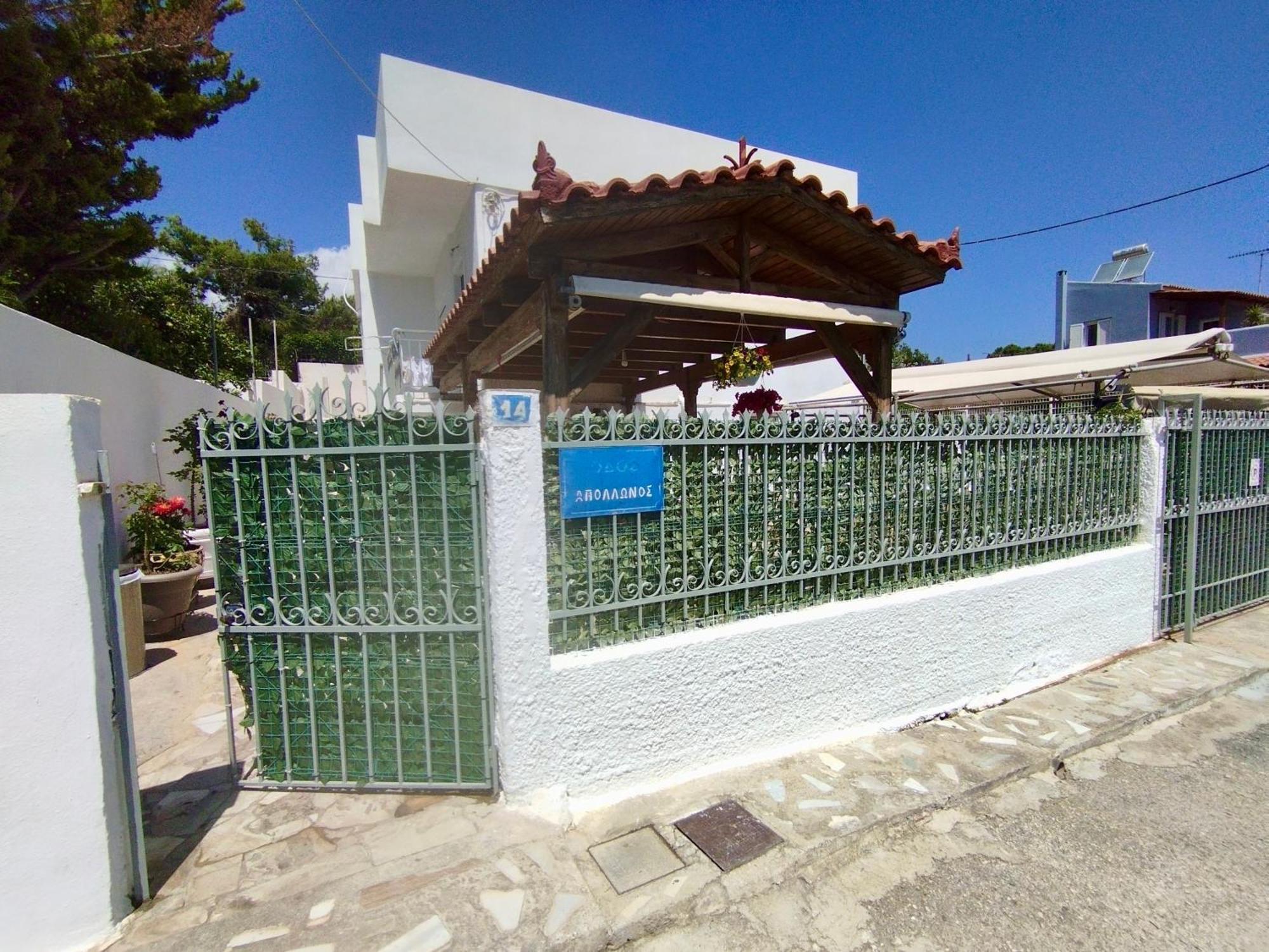 Sofia'S Seaview Villa Near Airport And Beach Ártemida Kültér fotó