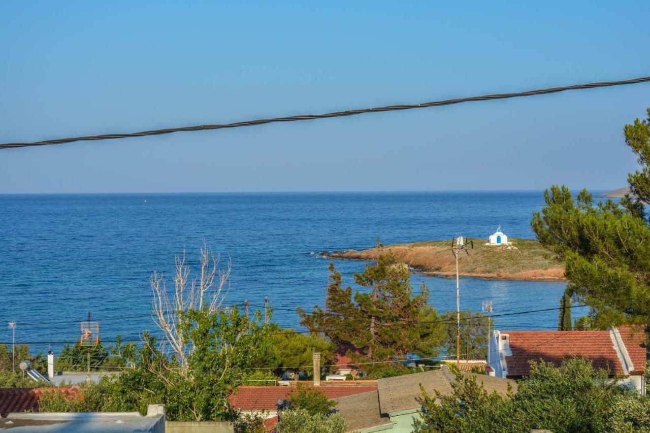 Sofia'S Seaview Villa Near Airport And Beach Ártemida Kültér fotó